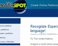 Petskribo al UN dividas esperantistojn