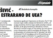Kroata Esperanto-Ligo oficiale protestas