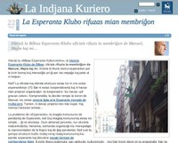 La Esperanto-klubo rifuzas nian membriĝon