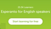 Jam 25 000 lernantoj de Esperanto ĉe Duolingo