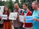 Manifestacio por Esperanto-strato en Kazan