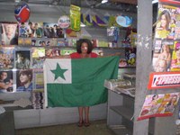 Gazetbudoj propagandas Esperanton en Rio