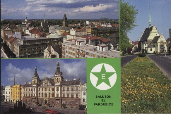 Esperanto en la ĉeĥa urbo  Pardubice