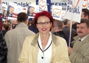 Małgorzata Handzlik kampanjas