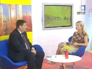 Povilas Jegorovas en litova televido