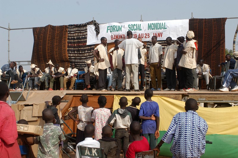 Afrika delegacio de UEA en maliaj amaskomunikiloj