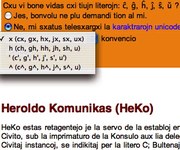 HeKo iksas kaj kondamnas sin mem