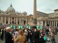 La nova papo bondeziris en Esperanto