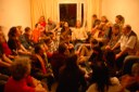 Diskutrondo. Foto: Sasha Murr Labora kaj distra jarŝanĝo en Naumburga JES
