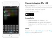 Aperis senpaga Esperanto-klavaro por iPhone