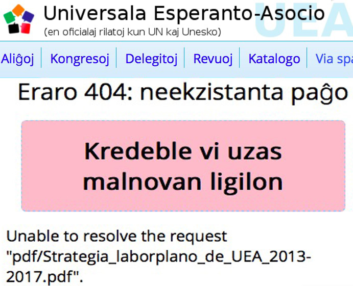 UEA forgesis sian Strategian Laborplanon