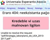 UEA forgesis sian Strategian Laborplanon