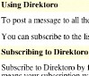 Direktoro-listo