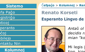 Renato Corsetti en Ĝangalo